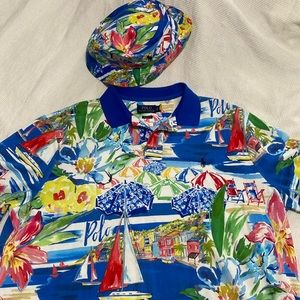 Ralph Lauren Polo shirt and hat